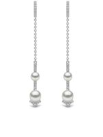 Yoko London boucles d'oreilles Trend Freshwater en or blanc 18ct - Argent - thumbnail