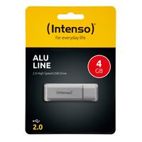 Intenso Alu Line USB flash drive 4 GB USB Type-A 2.0 Zilver - thumbnail