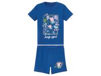 Korte kinder pyjama Peppa Pig (Blauw, 86/92)