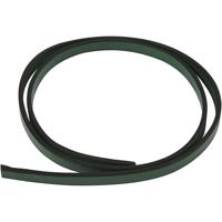 Creativ Company Band van imitatie leer, b: 10 mm, dikte 3 mm, groen, 1 m/ 1 doos
