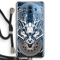 Oh Deer: Huawei Mate 10 Pro Transparant Hoesje met koord