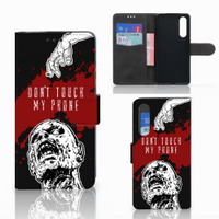 Huawei P30 Portemonnee Hoesje Zombie Blood