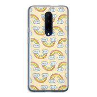 Regenboog: OnePlus 7 Pro Transparant Hoesje