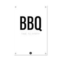 Tuinposter BBQ 70x100cm - thumbnail