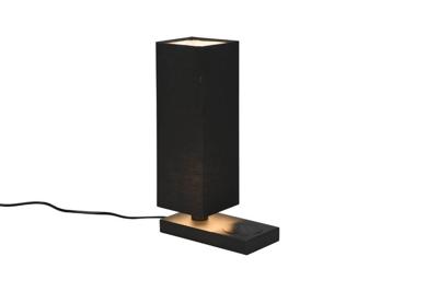 Trio Zwarte schemerlampHaley met Qi charger - R59100132