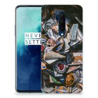 OnePlus 7T Pro | Siliconen hoesje | met foto Badges