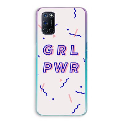 GRL PWR: Oppo A72 Transparant Hoesje