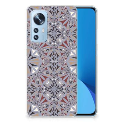 Xiaomi 12 | 12X | TPU | Siliconen hoesje | Flower Tiles