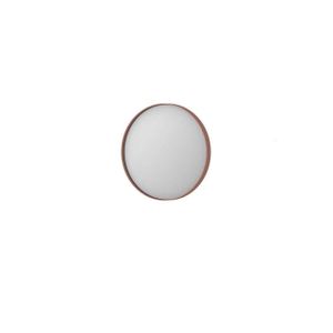 INK SP15 Spiegel - 40x4x40cm - rond - verzonken in aluminium kader - aluminium koper geborsteld 8408554