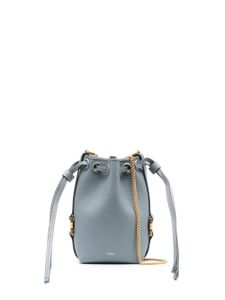 Chloé sac seau Tasche en cuir - Bleu