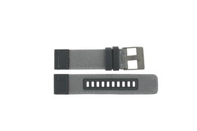 Horlogeband Diesel DZ1488 Textiel Grijs 24mm