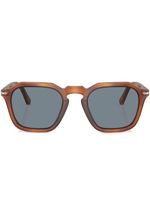 Persol lunettes de soleil à monture carrée - Marron