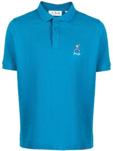 Pringle of Scotland polo Geometric George Golf - Bleu