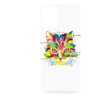 Motorola Moto G34 Stevig Bumper Hoesje Cat Color