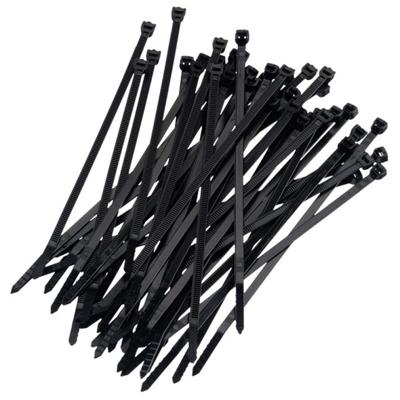 bundelbanden 186 x 4.6mm (100x) TY175-50X zwart