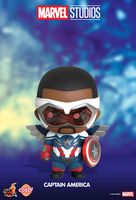 The Falcon and the Winter Soldier Cosbi Mini Figure Captain America 8 cm - thumbnail