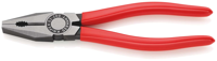 Knipex Kombitang | Kunststof bekleed | Zwart geatramenteerd | Lengte 200 mm | Zelfbedieningskaart/blister - 03 01 200 SB