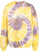 Daily Paper x Newseum sweat à imprimé tie dye - Jaune - thumbnail