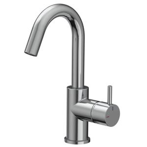 Wastafelkraan Xenz Duero | Opbouw | Mengkraan | Hoog model | Chroom