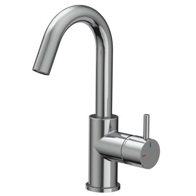 Wastafelkraan Xenz Duero | Opbouw | Mengkraan | Hoog model | Chroom