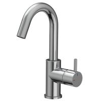 Wastafelkraan Xenz Duero | Opbouw | Mengkraan | Hoog model | Chroom