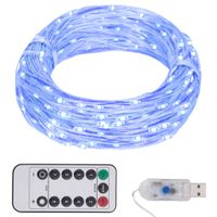 VidaXL Lichtslinger met 300 led&apos;s 30 m blauw