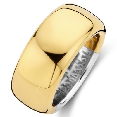 TI SENTO-Milano 12234SY Ring zilver goudkleurig 10 mm