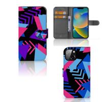 Apple iPhone 14 | Book Case | Funky Triangle