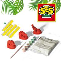 SES gips gieten - dino`s