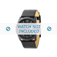 Horlogeband Diesel DZ1347 Leder Zwart 27mm - thumbnail