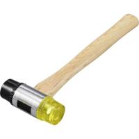 TOOLCRAFT TO-9991029 Rubberen hamer Middelzacht, Middelhard 235 g 260 mm 1 stuk(s) - thumbnail