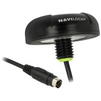 Navilock NL-604P MD6 GPS-ontvanger Voertuigtracker Zwart 1 stuk(s) - thumbnail