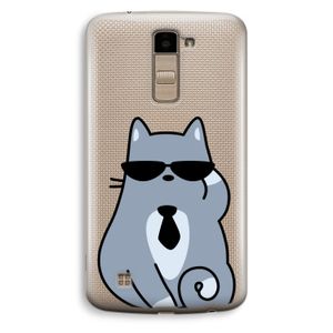 Cool cat: LG K10 (2016) Transparant Hoesje