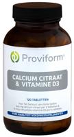 Calcium citraat & D3 120 Tabletten