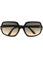 TOM FORD Eyewear lunettes de soleil oversize Delphine - Noir