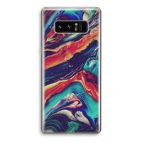 Chameleon Sun: Samsung Galaxy Note 8 Transparant Hoesje Chameleon Sun: Samsung Galaxy Note 8 Transparant Hoesje