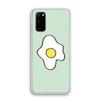 Spiegelei: Samsung Galaxy S20 Transparant Hoesje