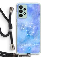 Sterrenbeeld - Licht: Samsung Galaxy A52s 5G Transparant Hoesje met koord Sterrenbeeld - Licht: Samsung Galaxy A52s 5G Transparant Hoesje met koord