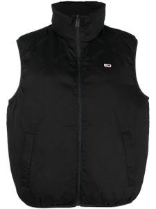 Tommy Jeans gilet à logo imprimé - Noir