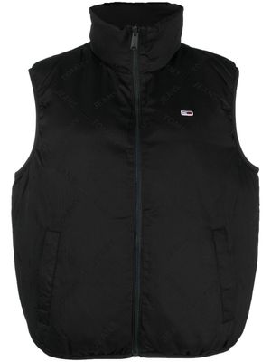 Tommy Jeans gilet à logo imprimé - Noir