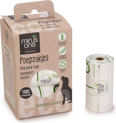 BZ MINUS ONE POEPZAKJES 6X15 ST