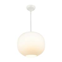 Hanglamp opaalglas met ingebouwde E27 fitting DFTP 'Navone' - thumbnail