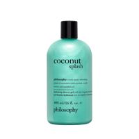 Philosophy Coconut Splash Shampoo, Shower Gel & Bubble Bath 480ml Philosophy Coconut Splash Shampoo, Shower Gel & Bubble Bath 480ml