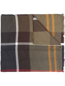 Barbour écharpe Blair à motif tartan - Marron