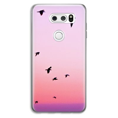 Fly away: LG V30 Transparant Hoesje