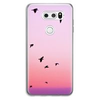 Fly away: LG V30 Transparant Hoesje