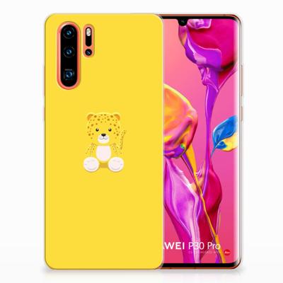 Huawei P30 Pro Telefoonhoesje met Naam Baby Leopard Huawei P30 Pro Telefoonhoesje met Naam Baby Leopard