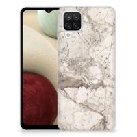 Samsung Galaxy A12 | TPU | Siliconen hoesje | Marmer Beige