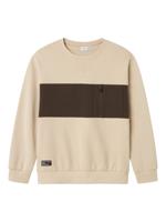 Name it winter sweater jongens - beige - NkmLionel