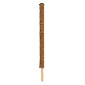 Nature Plantstok - 3x - 60 cm - kokos - plantensteun/plantstok